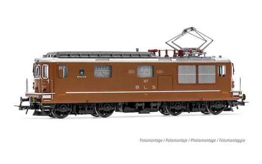 Rivarosssi BLS Re4/4 167 Ausserberg Electric Loco IV (DCC-Sound) HO Gauge HR2958S