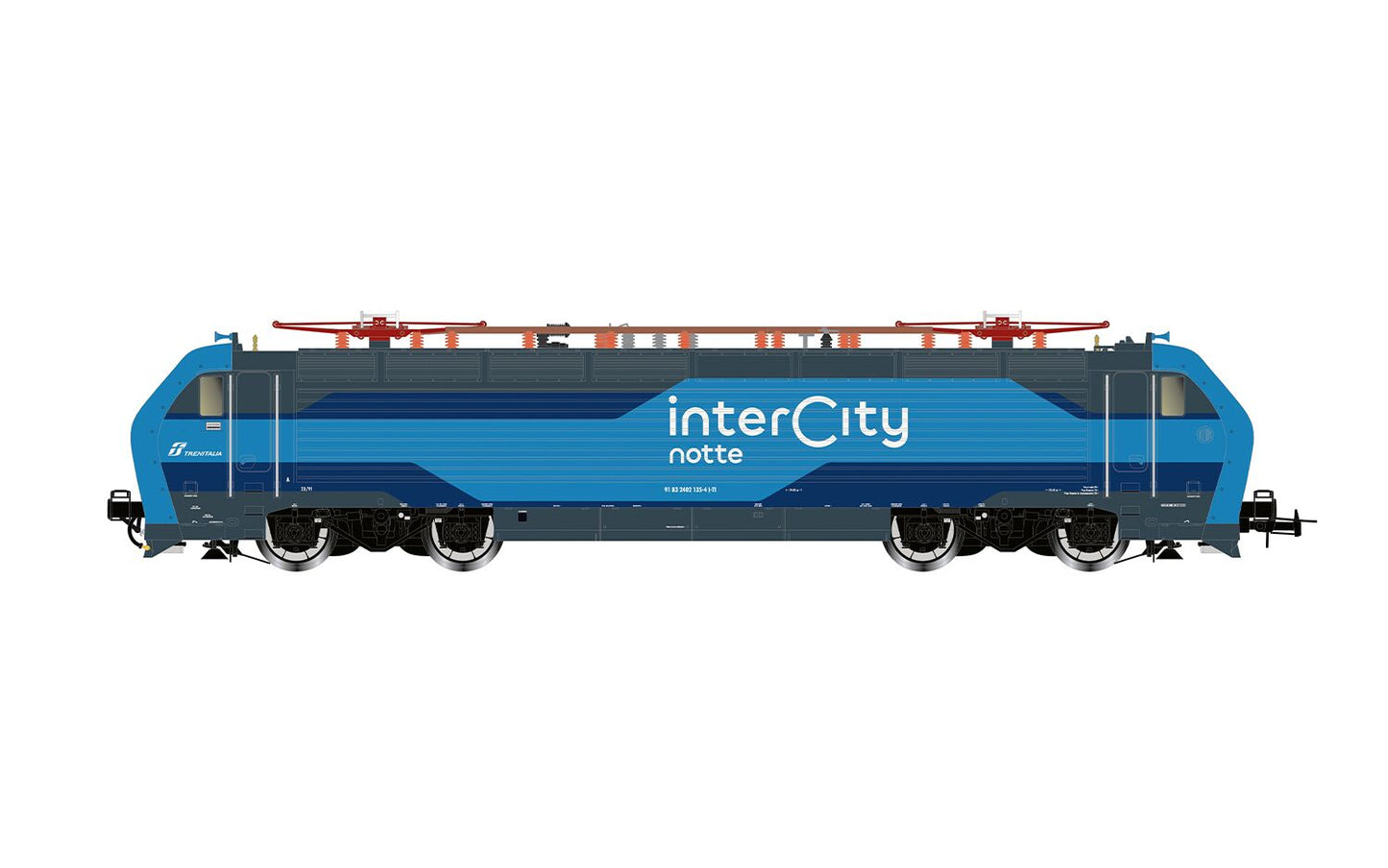 Rivarossi FS E.402B Intercity Electric Locomotive VI (DCC-Sound) 2982S HO Gauge