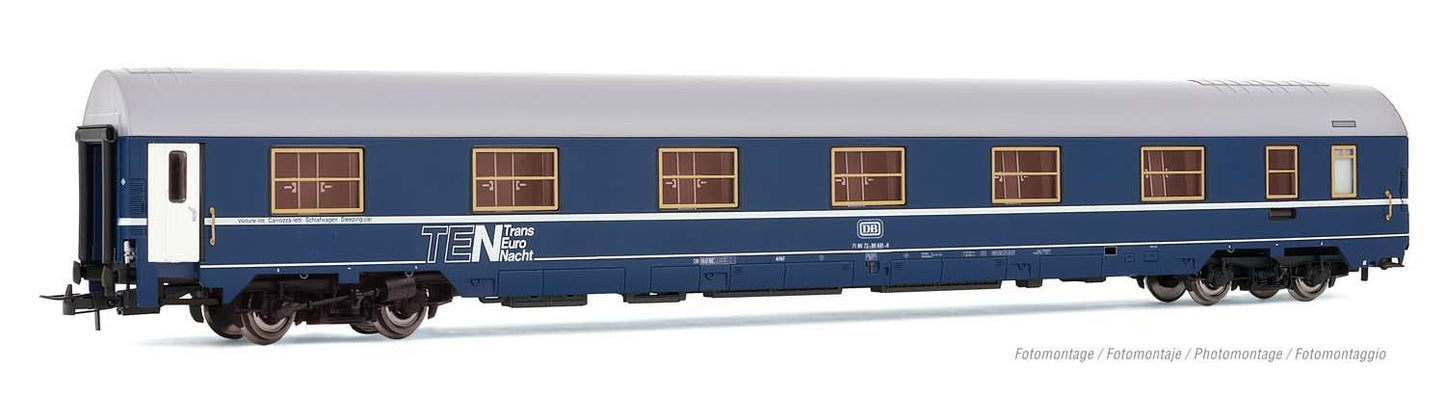 Rivarossi HR4302 DB MU TEN 1964 Sleeper Coach IV HO