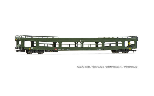 Rivarossi DBAG DDm916 Car Transporter Green IV HR4381 HO Gauge