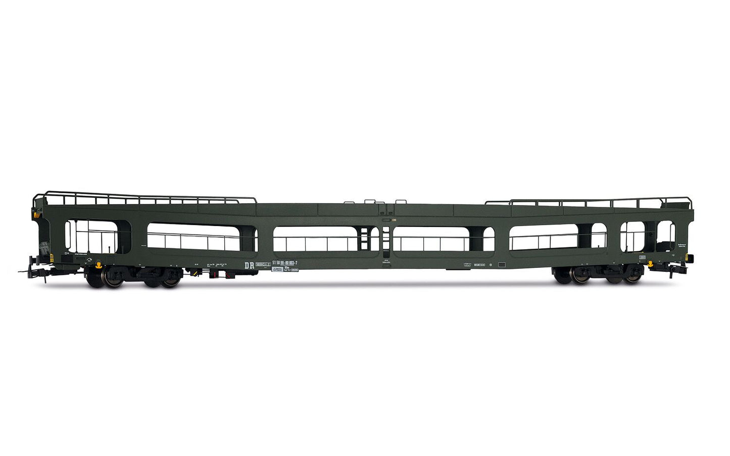 Rivarossi DBAG DDm916 Car Transporter Green IV HR4381 HO Gauge