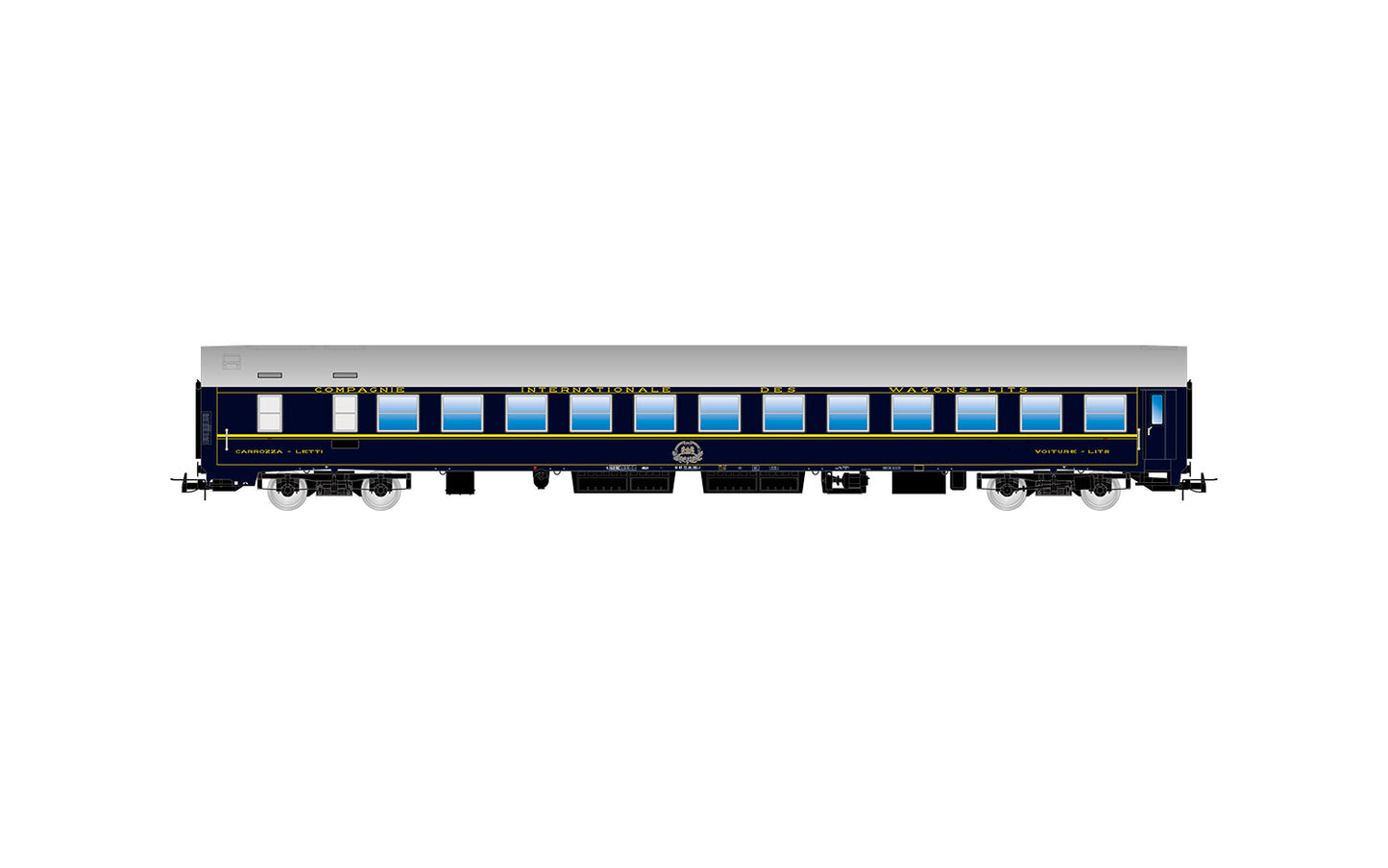 Rivarosssi FS MU '73 CIWL Sleeper Coach IV HO Gauge HR4400