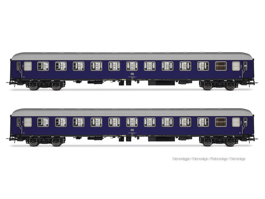 Rivarossi 4415 DB Bcm243 Sleeper Coach Set (2) IV HO Gauge