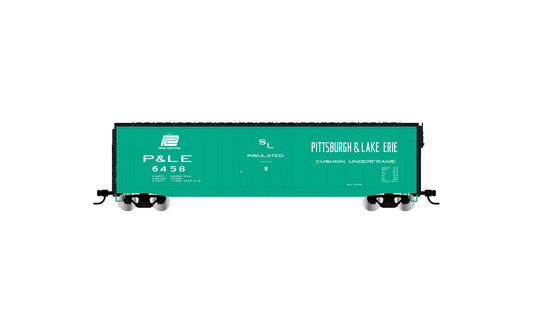 Rivarosssi P&LE Plug Door Boxcar Light Blue 6499 HO Gauge HR6663C