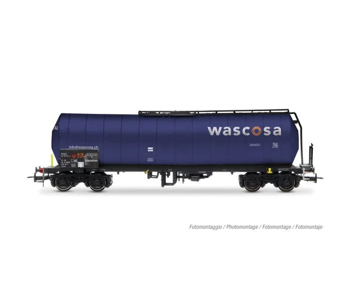 Rivarossi Wascosa Bogie Tank Wagon Blue VI HR6666 HO Gauge