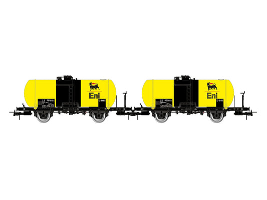 Rivarossi 6708 FS ENI Tank Wagon Set (2) IV HO Gauge