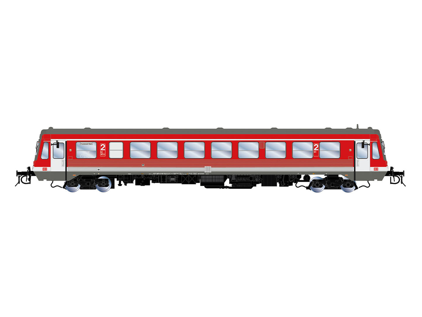 Rivarossi 9001 DBAG BR627.0 Diesel Railcar VI HO Gauge