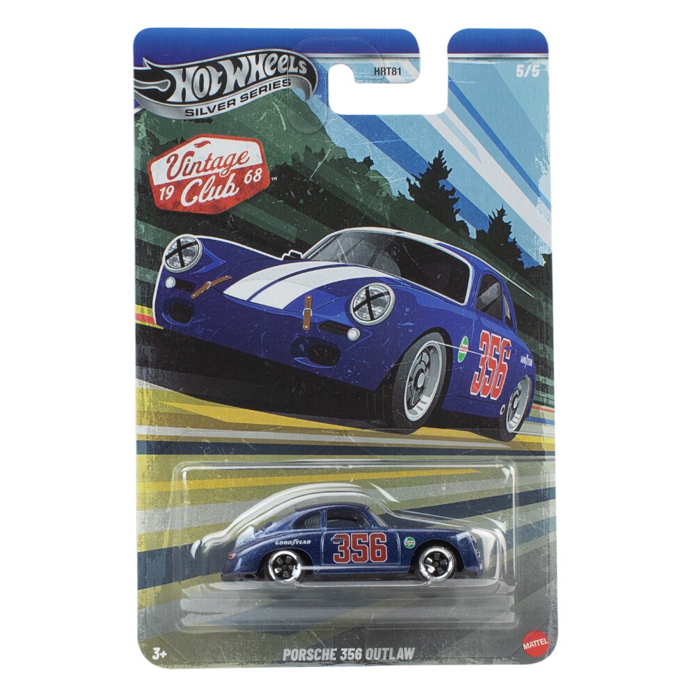 Hot Wheels Silver Series - Vintage Club: Porsche 356 Outlaw JKY28 5/5