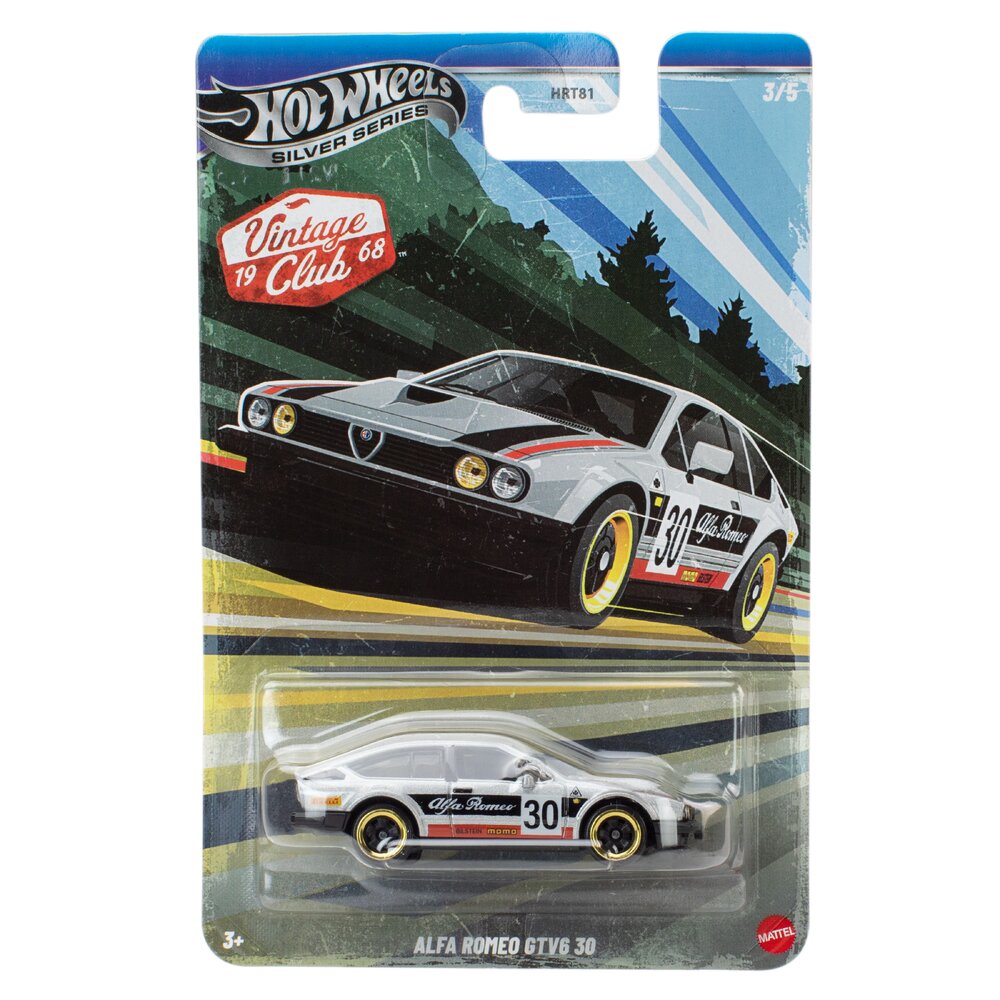 Hot Wheels Silver Series - Vintage Club: Alfa Romeo GTV6 30 JKY30 3/5