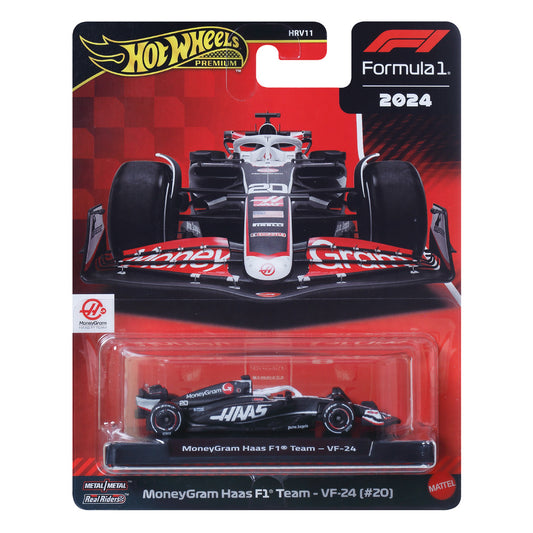 Hot Wheels Formula 1: MoneyGram Haas F1 Team - VF-24 (#20) 1:64 Diecast JBM10