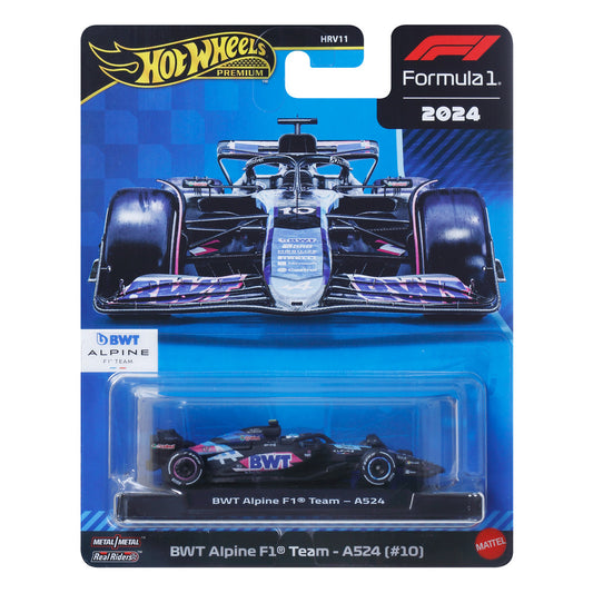 Hot Wheels Formula 1: BWT Alpine F1 Team - A524 (#10) 1:64 Diecast JBM21