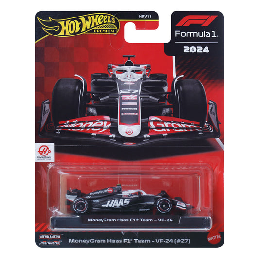 Hot Wheels Formula 1: MoneyGram Haas F1 Team - VF-24 (#27) 1:64 Diecast JBM22