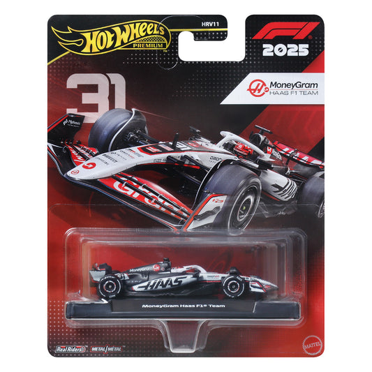 Hot Wheels Formula 1: MoneyGram Haas F1 Team (#31) E. Ocon 1:64 Diecast JKD78