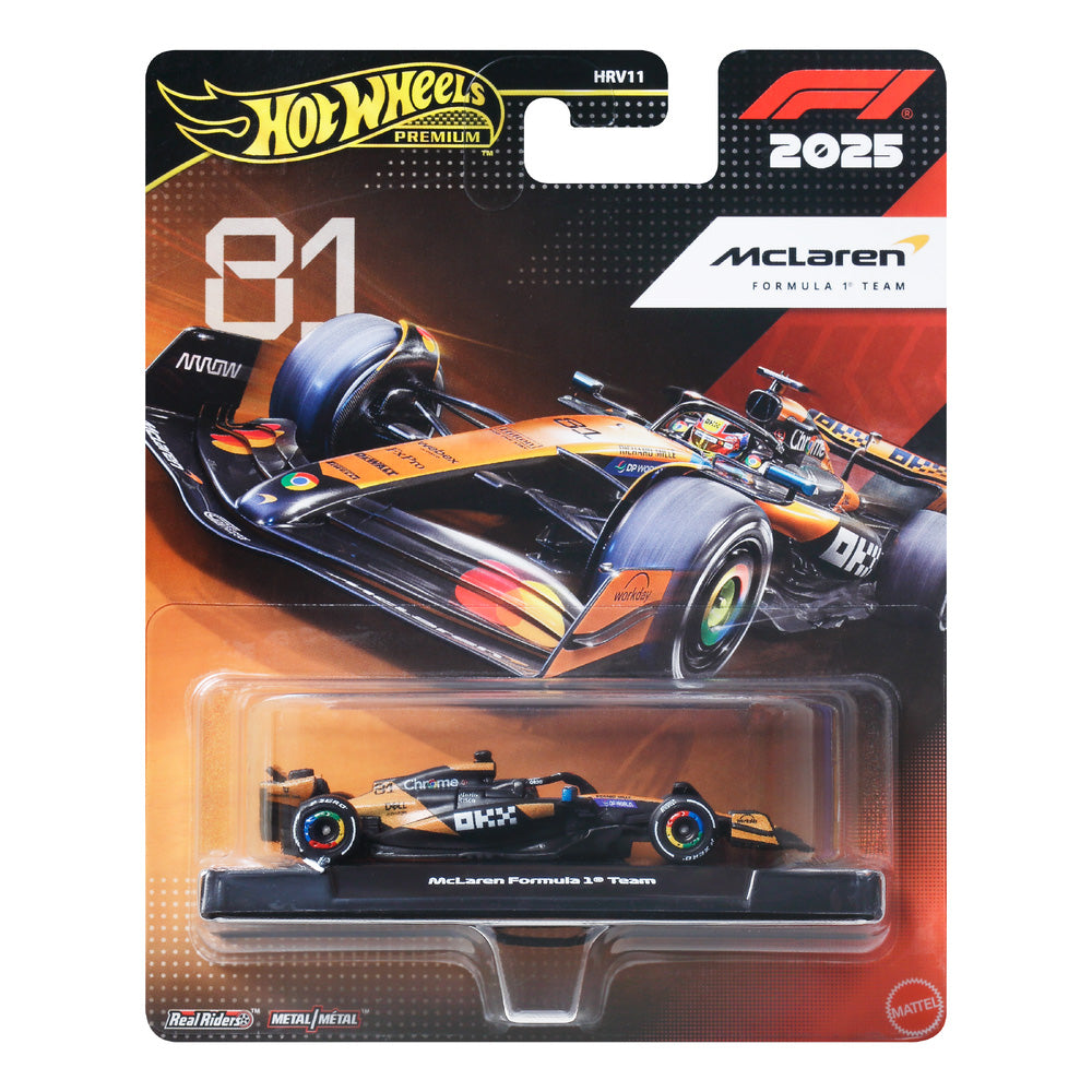 Hot Wheels Formula 1: McLaren F1 Team (#81) O. Piastri 1:64 Diecast JKD81