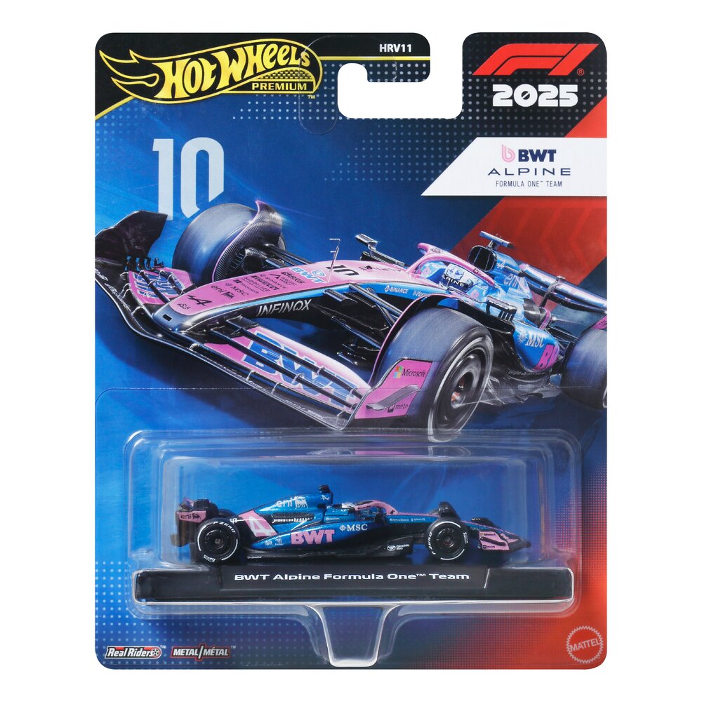 Hot Wheels Formula 1: BWT Alpine F1 Team (#10) 1:64 Diecast JKD82