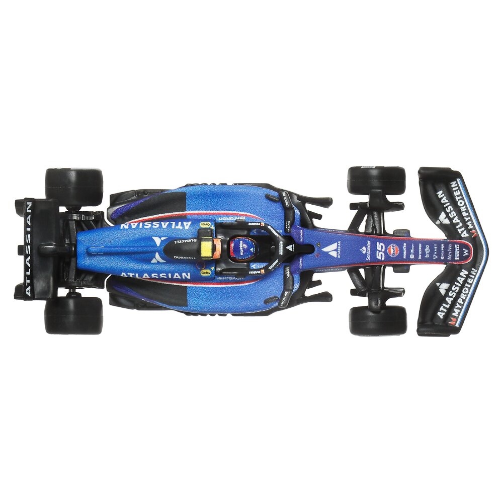 Hot Wheels Formula 1: Atlassian Williams Racing F1 Team (#23) 1:64 Diecast JKD85