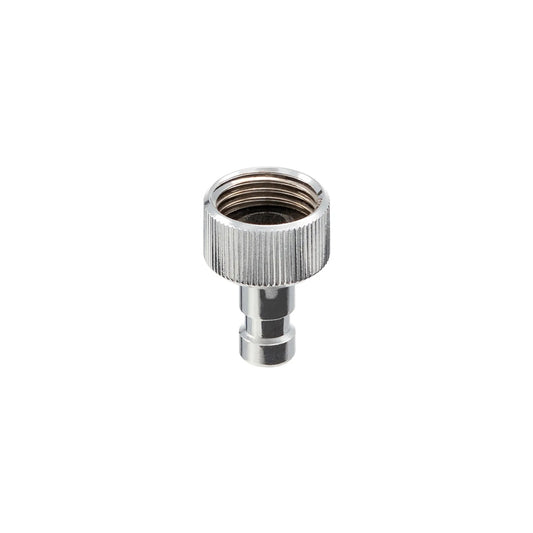 Harder & Steenbeck – Chrome Airbrush Quick Release Tail to 1/8 BSP Female 104064