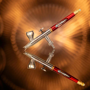 Harder & Steenbeck Infinity CRplus 2in1 Airbrush Premium Compressor Bundle Kit