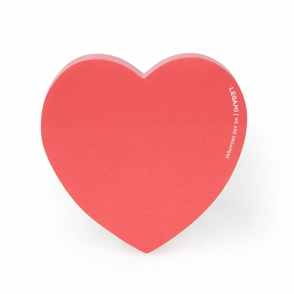 Legami Lovely Notes - Heart Sticky Note Pad