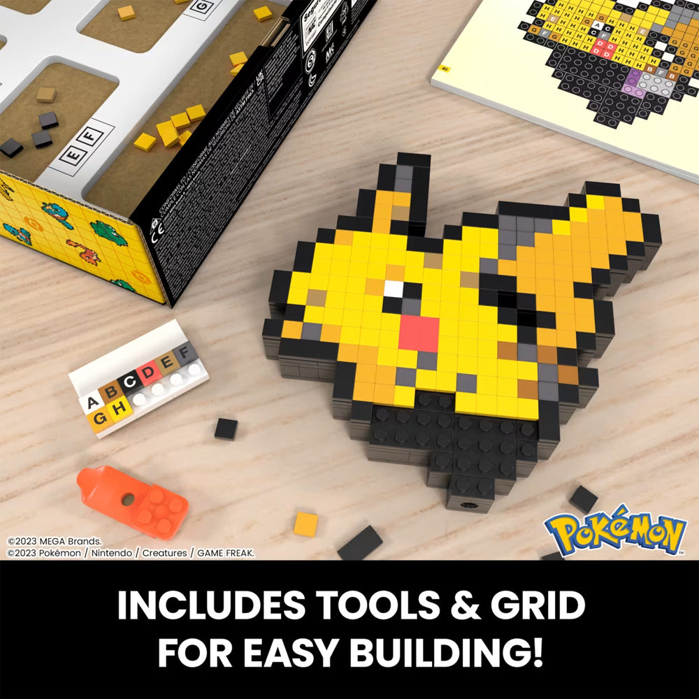 MEGA Pokémon - Pikachu Pixel Art Age 13+ 400pcs