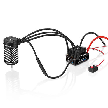 HobbyWing Combo MAX10 G2 80A ESC 3652SD 3300KV BLK G3 Motor RC Car Upgrade