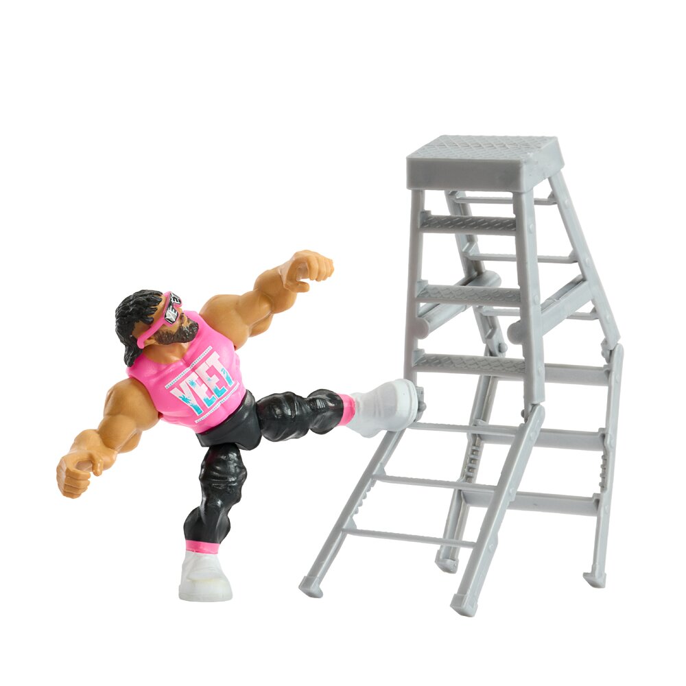 WWE Knuckle Crunchers Jey Uso Action Figure Age 6+ Mattel JHL81