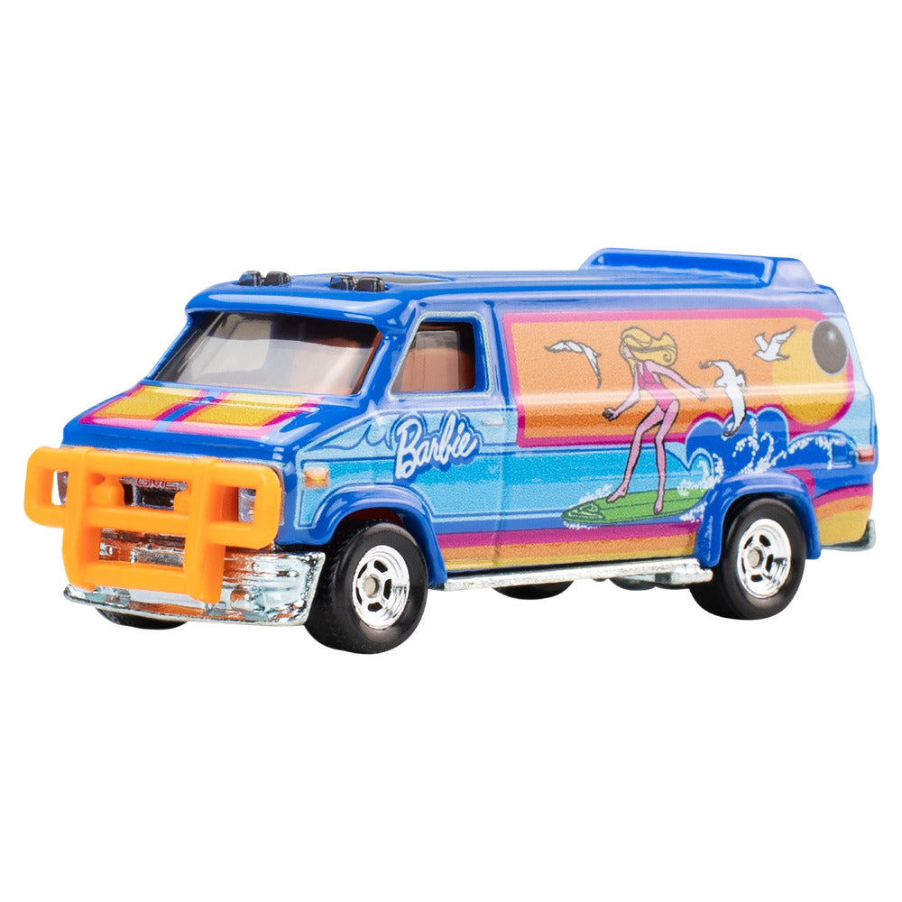 Hot Wheels Premium Pop Culture Custom GMC Panel Van (Barbie) Age 3+ Mattel JHW98