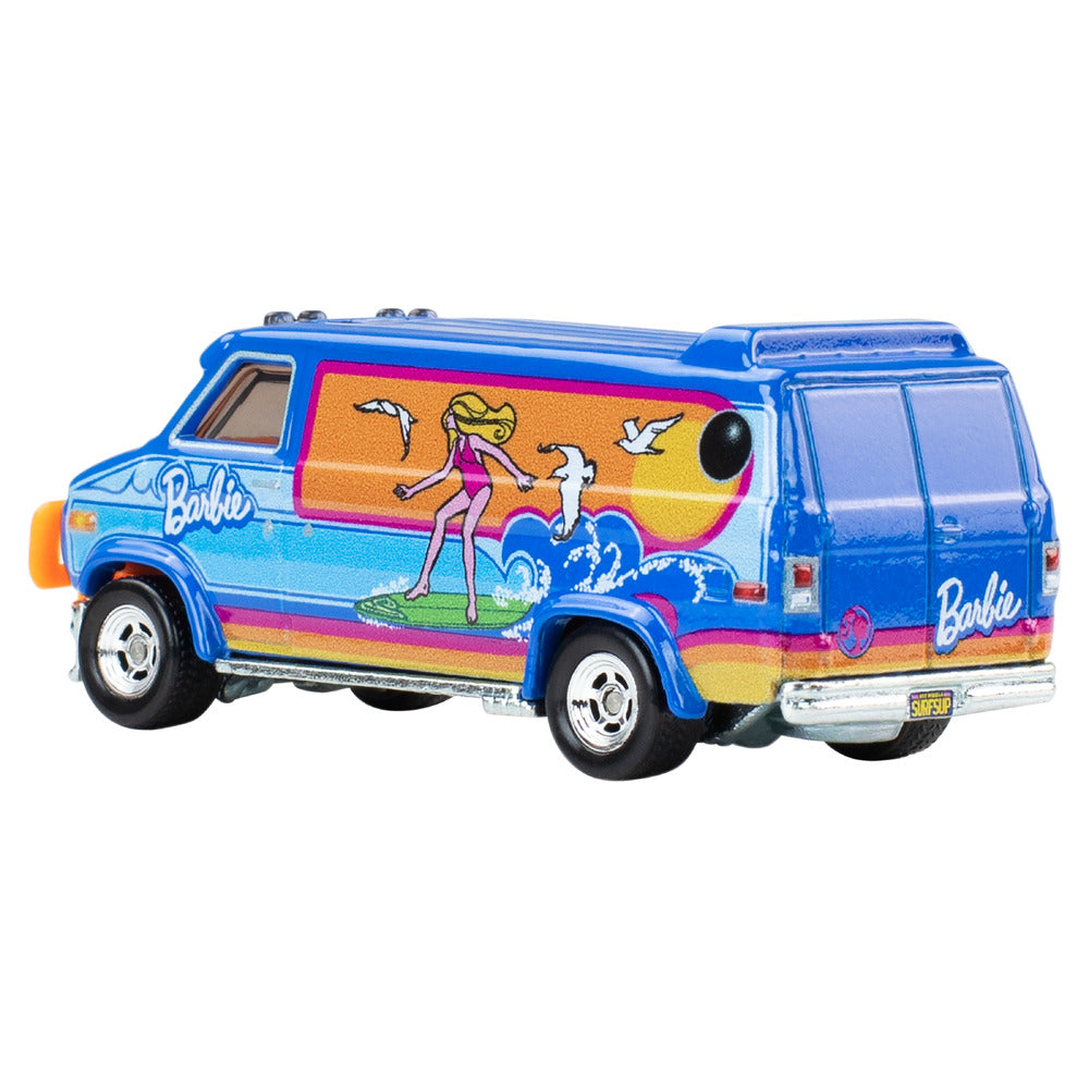 Hot Wheels Premium Pop Culture Custom GMC Panel Van (Barbie) Age 3+ Mattel JHW98