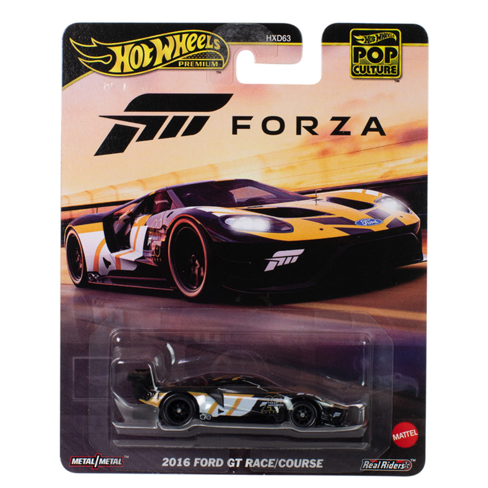 Hot Wheels Premium - Pop Culture: Forza - 2016 Ford GT Race/Course JBl67