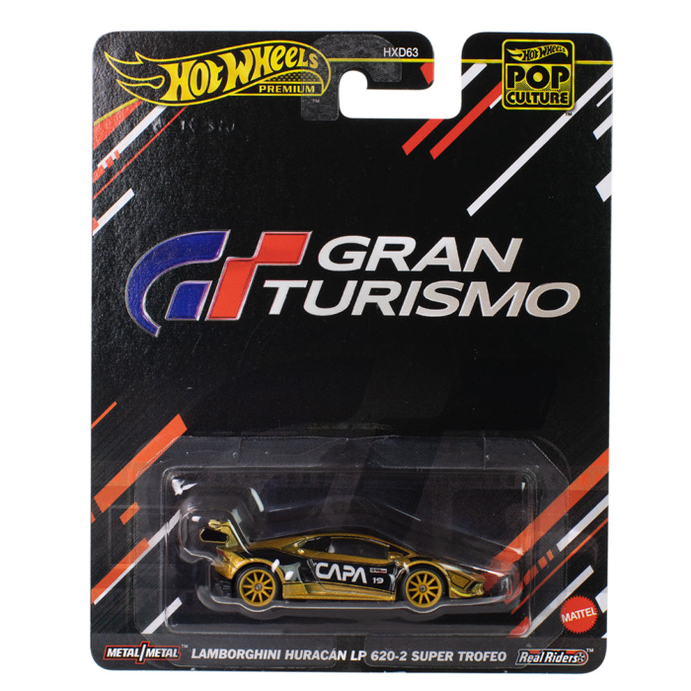 Hot Wheels Premium - Pop Culture: Gran Turismo - Lamborghini Huracan JBL75