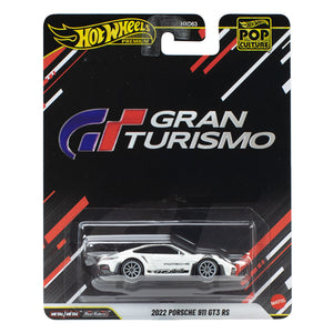 Hot Wheels Premium - Pop Culture: Gran Turismo '22 Porsche 911 GT3 RS JHW82