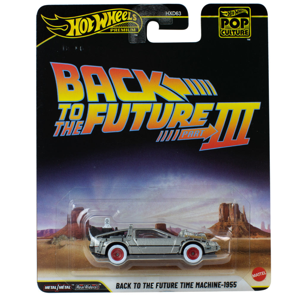 Hot Wheels Premium - Pop Culture: BTTF Part III Time Machine JHW94