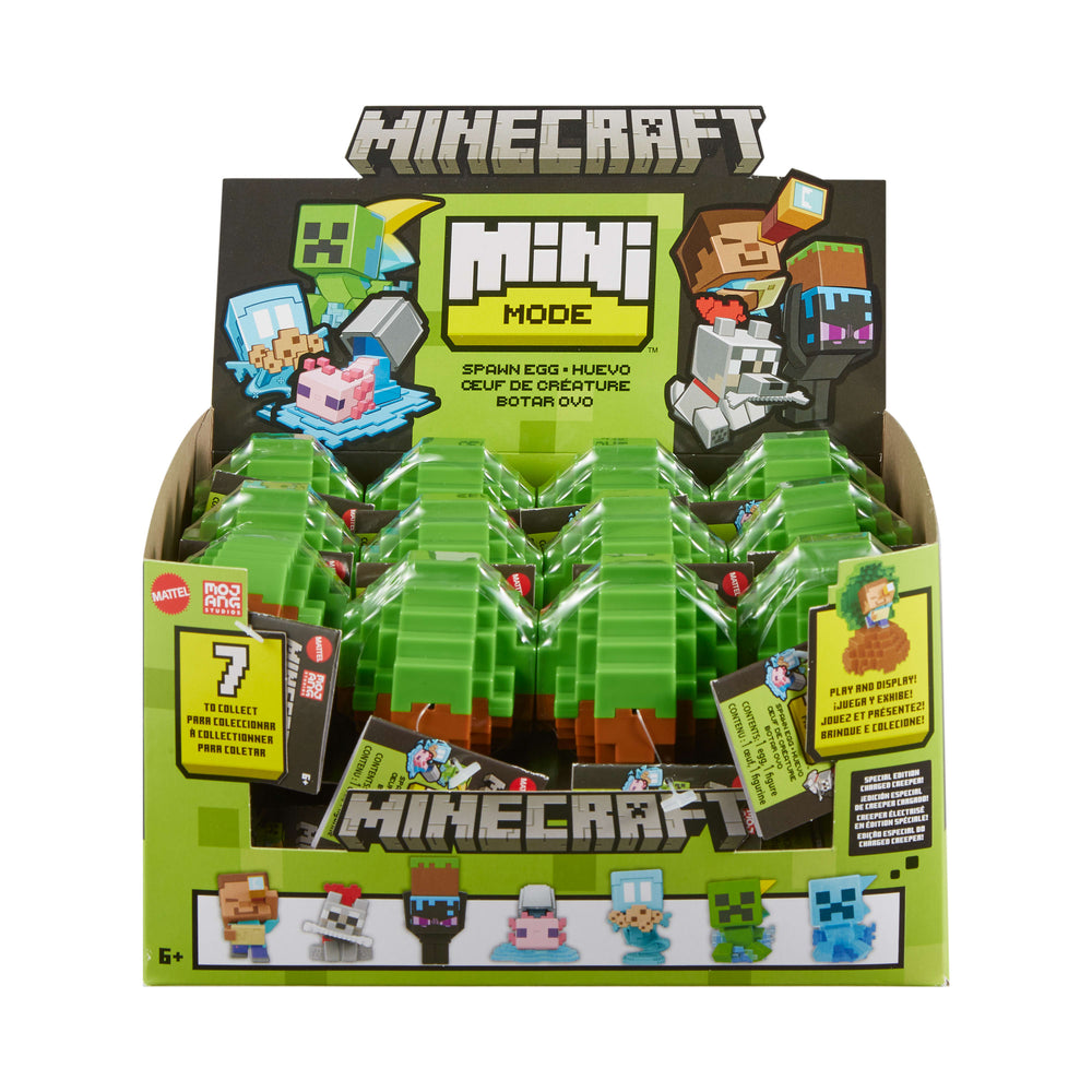 Minecraft Mini Mode Spawn Egg (Assorted) Age 6+ Mattel HXT64