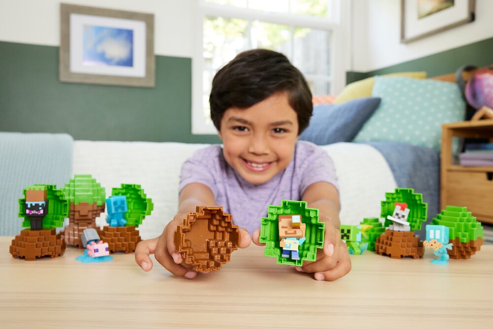 Minecraft Mini Mode Spawn Egg (Assorted) Age 6+ Mattel HXT64