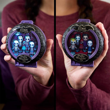Polly Pocket x The Addams Family Compact Micro Doll Playset Age 4+ Mattel HXW25