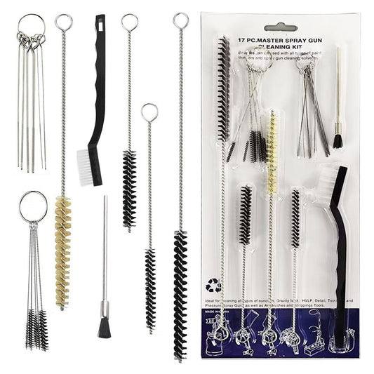 Airbrush Spray Gun Cleaning Tool Set 17pc