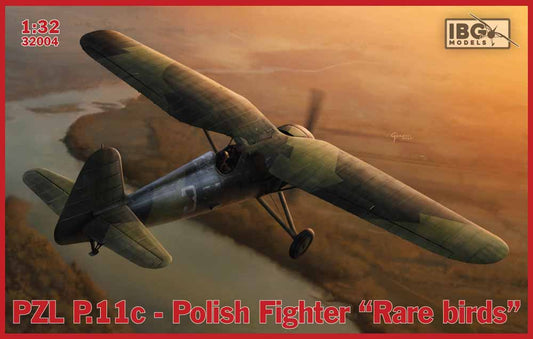 IBG Models 32004 PZL P.11c 1:32 Aircraft Model Kit