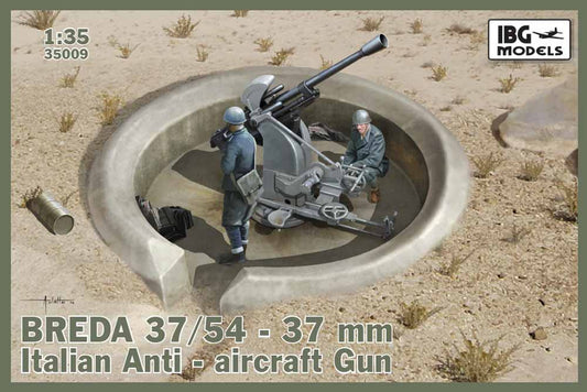 IBG Models 35009 Breda 37/54 37 mm 1:35 Military Vehicle Model Kit