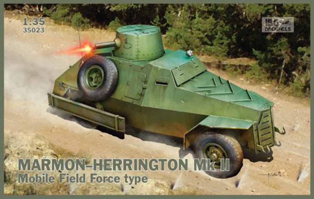 IBG Models 35023 Marmon-Herrington Mk II 1:35 Military Vehicle Model Kit