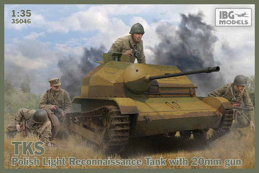 IBG Models 35046 TKS 1:35 Military Vehicle Model Kit
