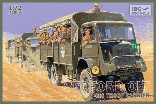 IBG Models 72003 Bedford QLT 1:72 Military Vehicle Model Kit