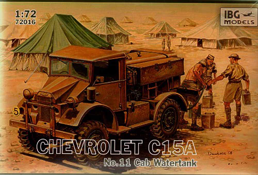 IBG Models 72016 Chevrolet C15A 1:72 Military Vehicle Model Kit
