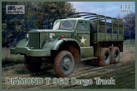 IBG Models 72019 Diamond T 968 Cargo Truck 1:72 Plastic Model Kit