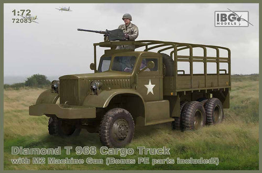 IBG Models 72083 Diamond T 968 Cargo truck 1:72 Military Vehicle Model Kit