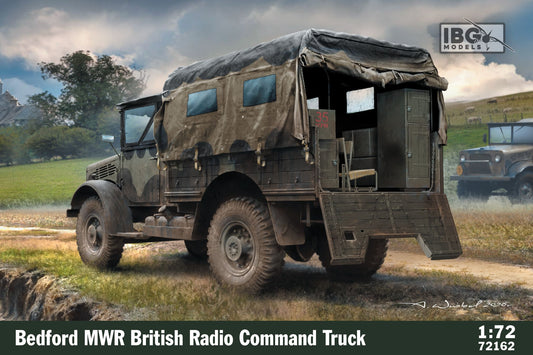 IBG Models 72162 Bedford MWR British Radio Command Truck 1:72 Model Truck Kit