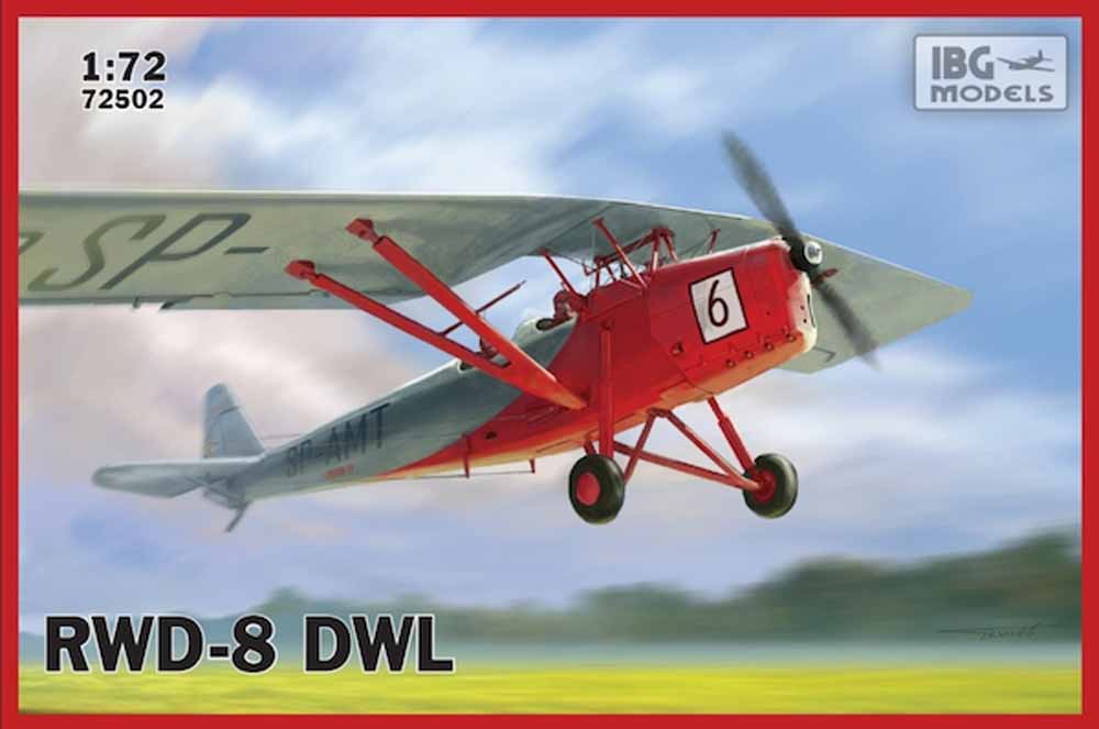 IBG Models 72502 RWD-8 DWL 1:72 Aircraft Model Kit