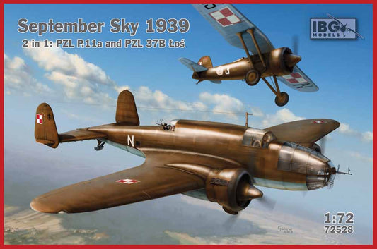 IBG Models 72528 September Sky 1939 1:72 Aircraft Model Kit
