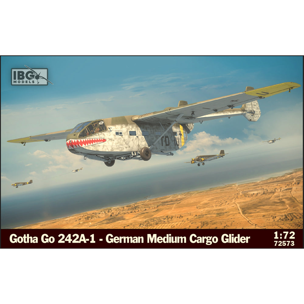 Glader Riders Model IBG Models 72573 Gotha Go 242A-1 German Medium Cargo Glider 1:72 Model ...