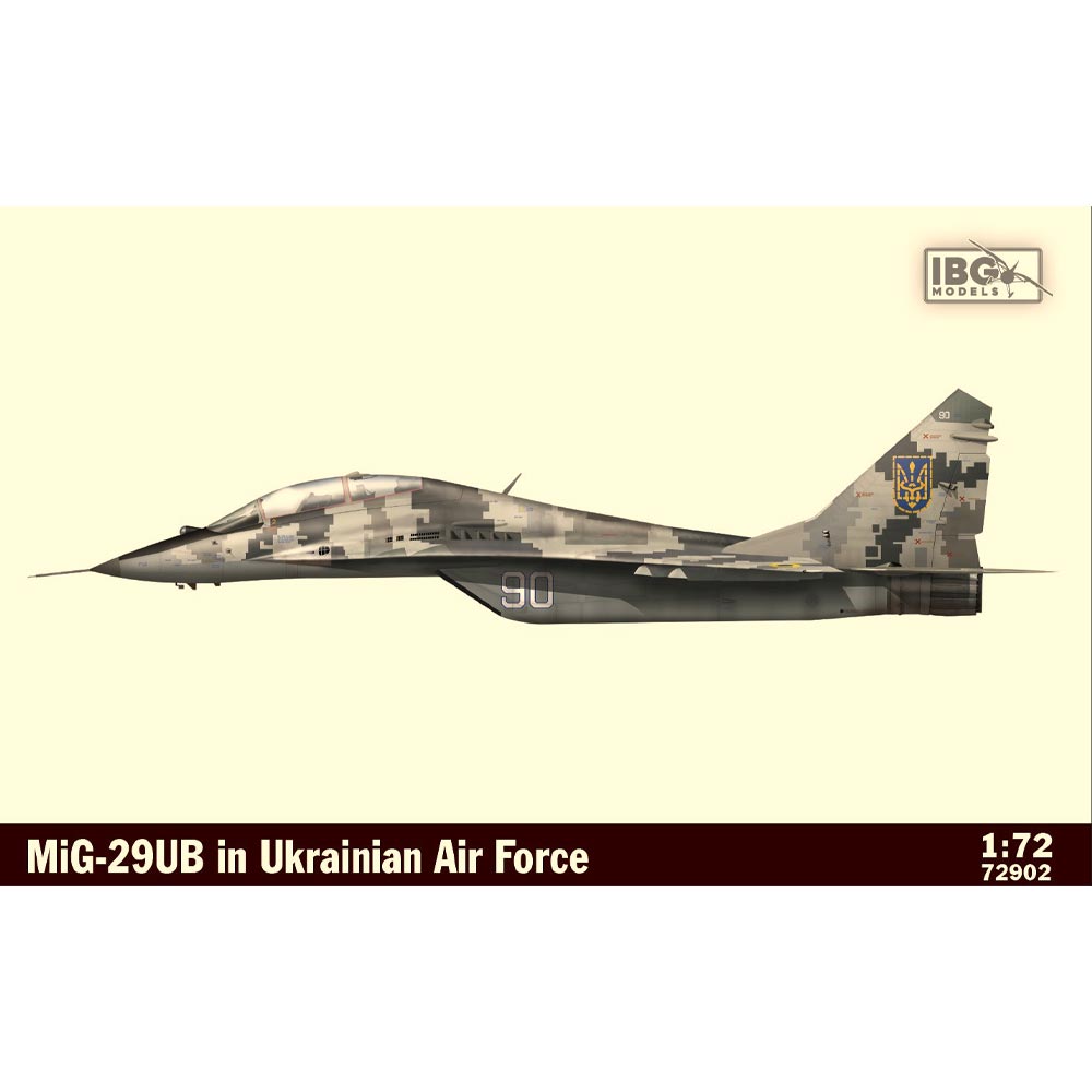 IBG 72902 MiG-29UB in Ukrainian Air Force 1:72 Model Kit