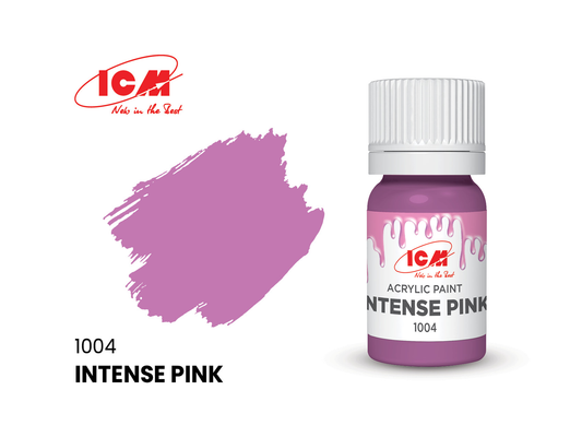 ICM 1004 Intense Pink 12ml Acrylic Paint